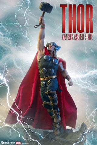 Statuette Sideshow Collectibles - Avengers Assemble - Thor 65 Cm